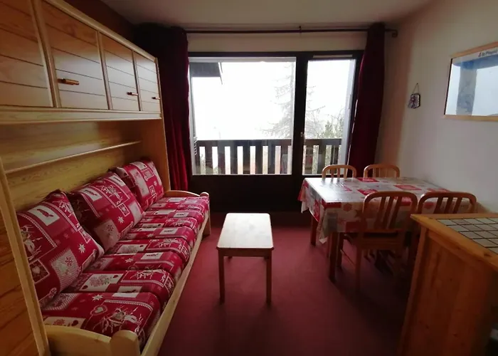 公寓 Proche Telecabines Avec Banquette Lit Et Casier A Skis - Fr-1-181-2548 拉普拉涅